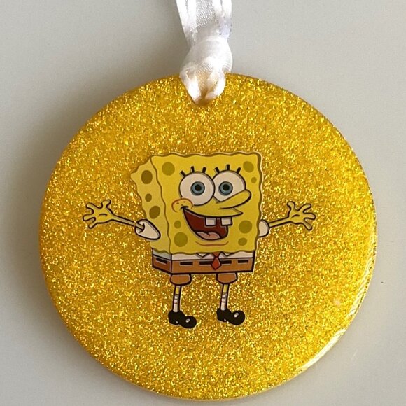 SPONGEBOB HOLIDAY CHRISTMAS ORNAMENT ROOM DECORATION - Picture 1 of 8